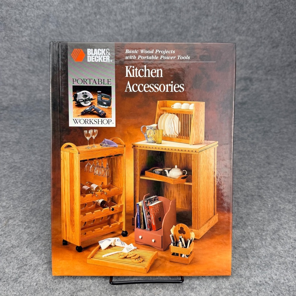Black & Decker Portable Workshop Kitchen Accessories Woodworking Book 1997